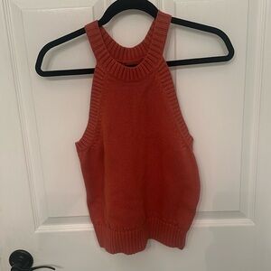 Banana republic racer back sweater tank